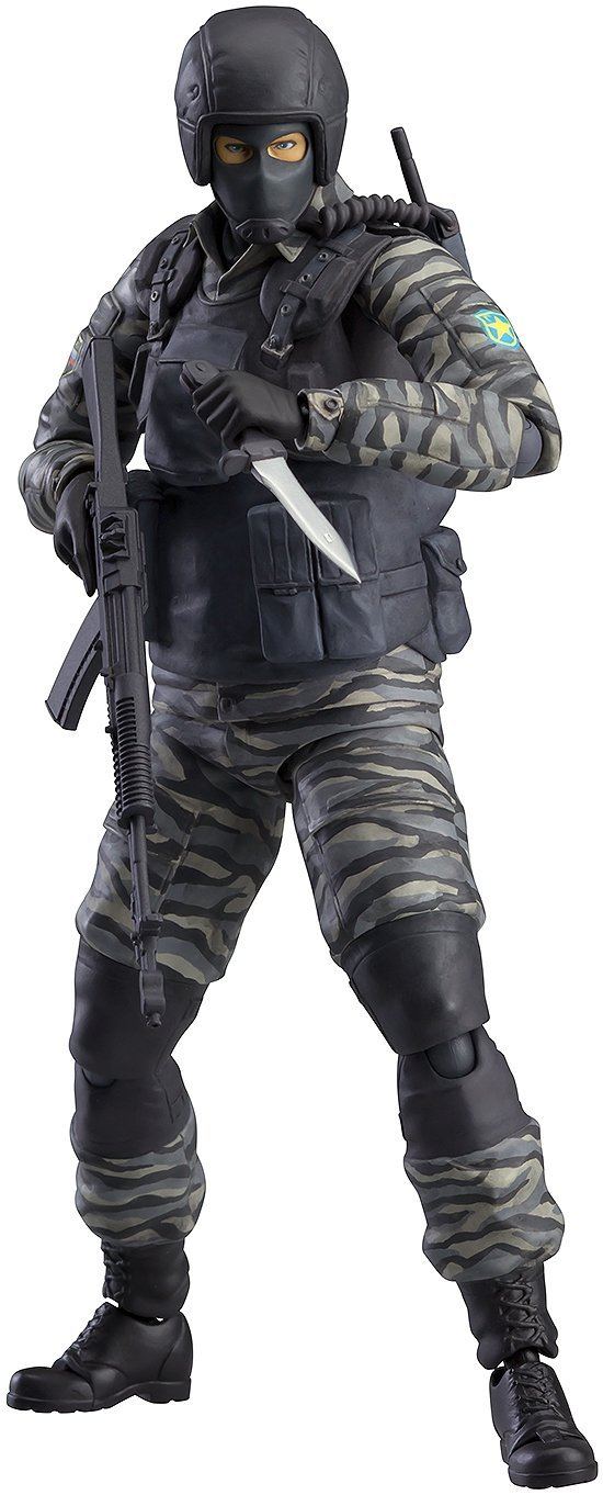 Figma 298 Metal Gear Solid 2 Sons of Liberty soldier Action Figure New In Box